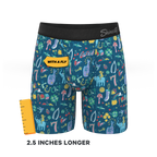 The Lucky Duck | Lucky Symbols Ball Hammock® Boxer - Long Leg - Shinesty