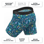 The Lucky Duck | Lucky Symbols Ball Hammock® Boxer - Long Leg - Shinesty