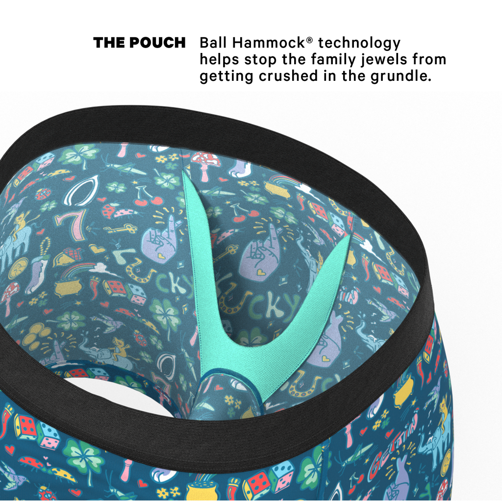 The Lucky Duck | Lucky Symbols Ball Hammock® Pouch Underwear - Shinesty