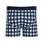The Mad for Plaid | Navy Gingham Youth Boxer Briefs - Shinesty