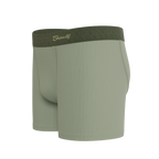The Manzanilla | Olive Green Youth Boxer Briefs - Shinesty