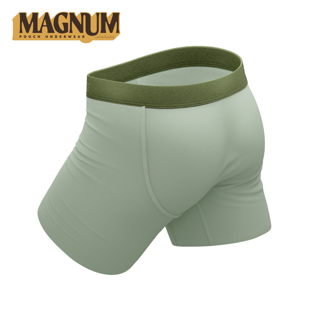 The Manzanilla | Olive Green Ball Hammock® Magnum Big Pouch Underwear - Shinesty