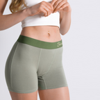 The Manzanilla | Olive Green Women’s Boxers - Shinesty