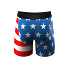The Mascot | American Flag Ball Hammock® Pouch Underwear - Shinesty
