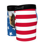 The Mascot | American Flag Youth Boxer Briefs - Shinesty