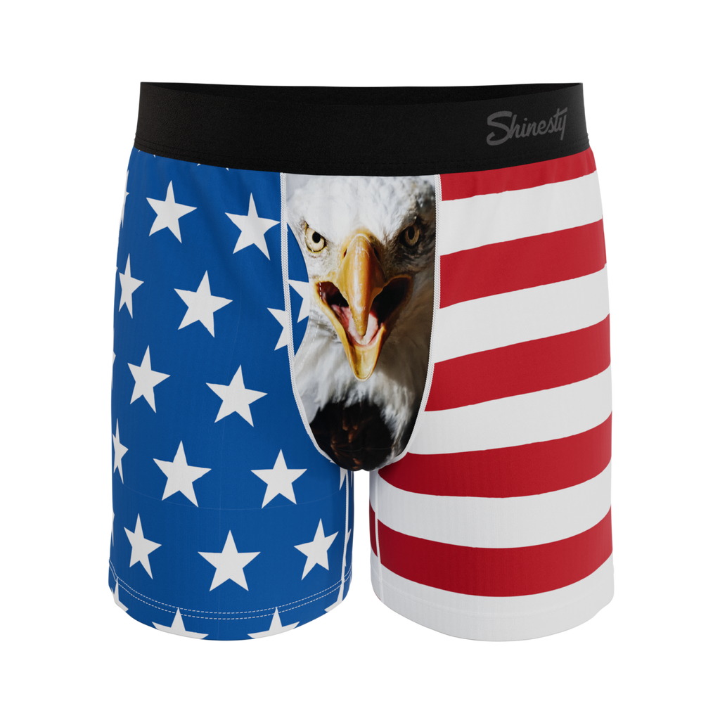 The Mascot | American Flag Boxers - Shinesty