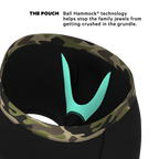 The Midnights | Black and Camo Ball Hammock® Pouch Underwear With Fly - Shinesty