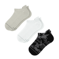 The Military Three | Heel Hammock™ Ankle Socks 3 Pack - Shinesty