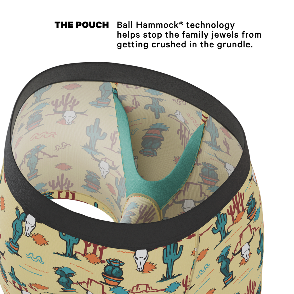 The Mirage | Western Cactus Ball Hammock® Pouch Underwear - Shinesty