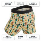 The Mirage | Western Cactus Ball Hammock® Boxer - Long Leg - Shinesty