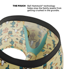 The Mirage | Western Cactus Ball Hammock® Pouch Trunks Underwear - Shinesty