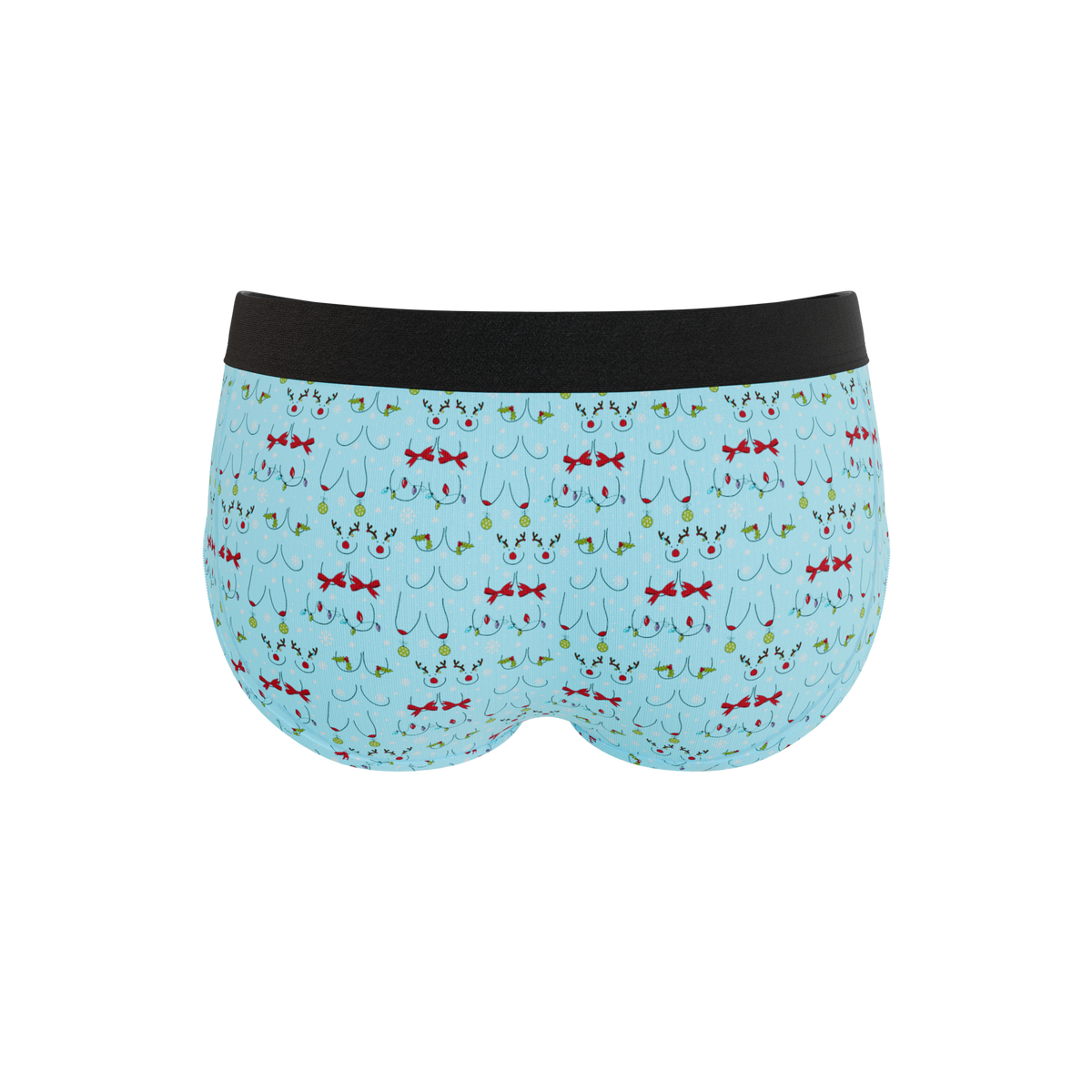 The Mistletits | Christmas Bust Ball Hammock® Pouch Underwear Briefs - Shinesty