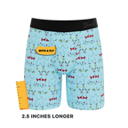 The Mistletits | Christmas Bust Ball Hammock® Boxer - Long Leg - Shinesty