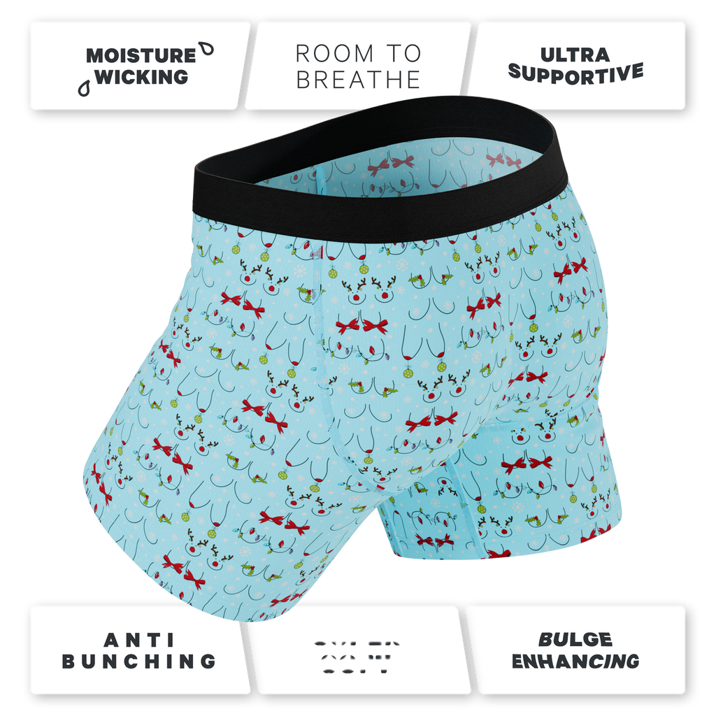 The Mistletots | Christmas Bust Ball Hammock® Pouch Underwear - Shinesty