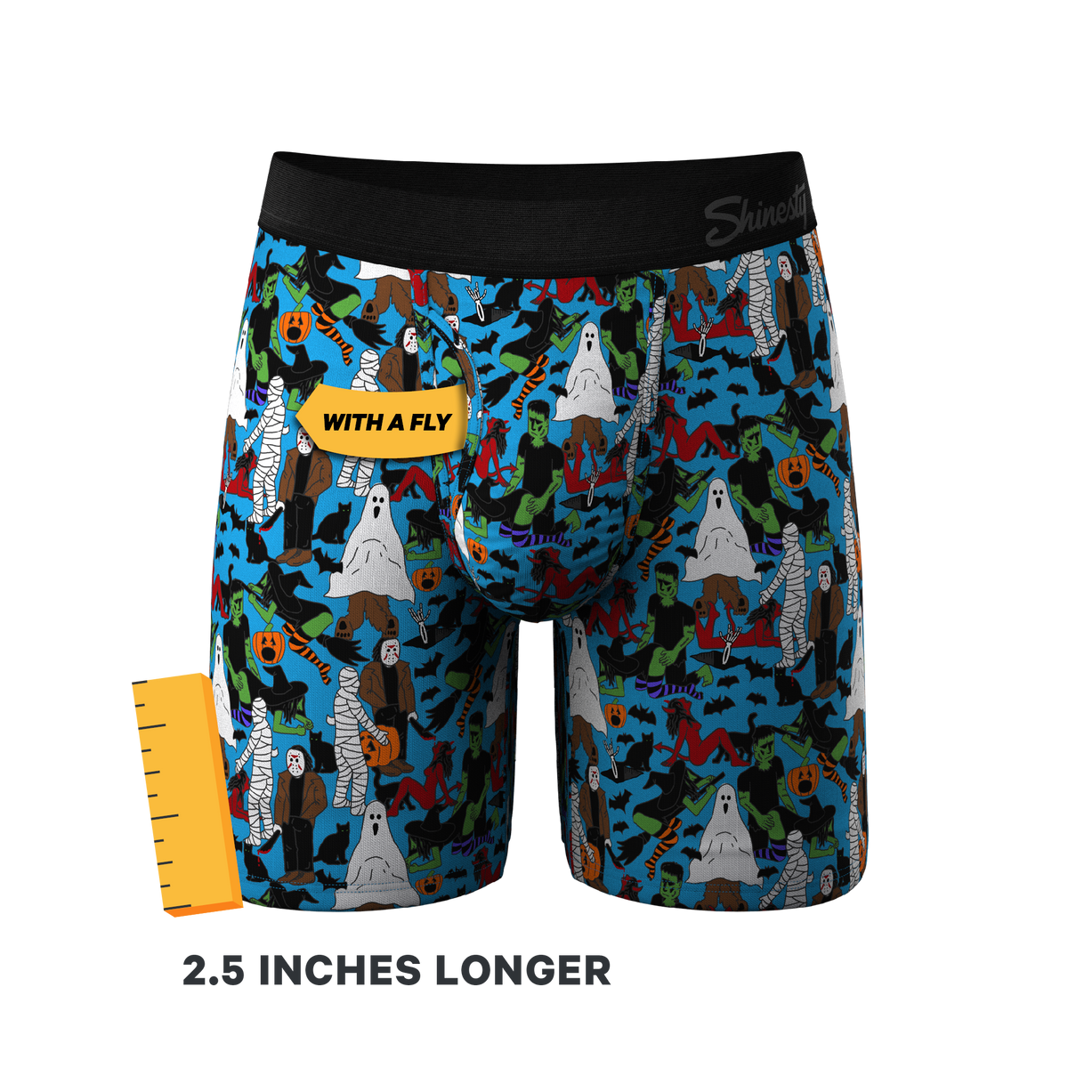 The Monster Smash | Ball Hammock® Boxer - Long Leg - Shinesty