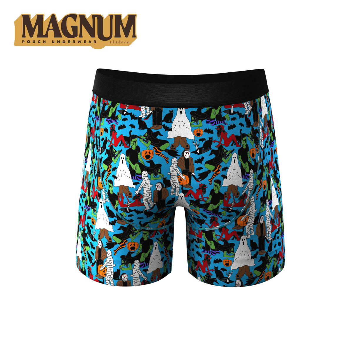 The Monster Smash | Halloween Characters Ball Hammock® Magnum Big Pouch Underwear - Shinesty