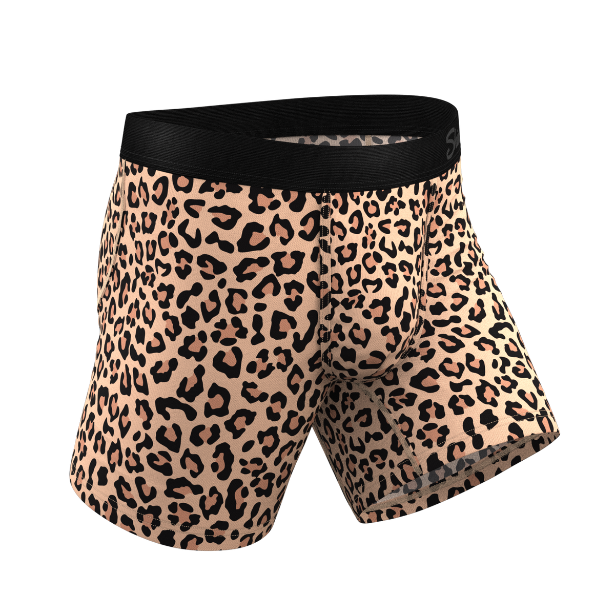 The Most Def | Leopard Print Ball Hammock® Pouch Underwear - Shinesty