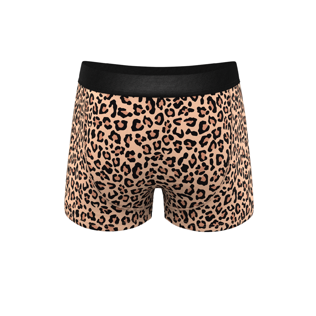 The Most Def | Leopard Print Ball Hammock® Pouch Trunks Underwear - Shinesty