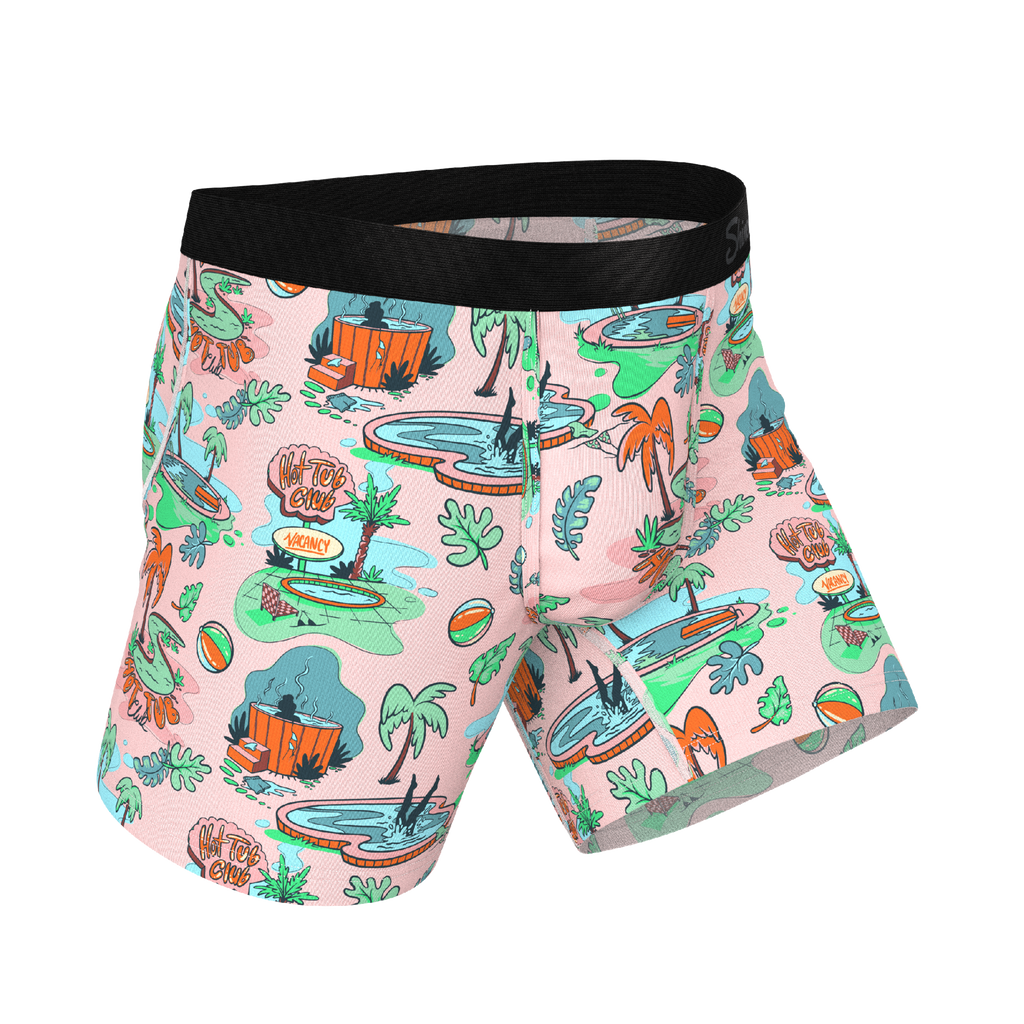The Motel Hotel | Palm Springs Tropical Ball Hammock® Pouch Underwear - Shinesty