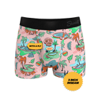 The Motel Hotel | Palm Springs Tropical Ball Hammock® Pouch Trunks Underwear - Shinesty