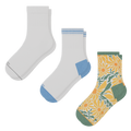 The Mother's Day Gift | Heel Hammock™ Quarter Crew Socks 3 Pack - Shinesty