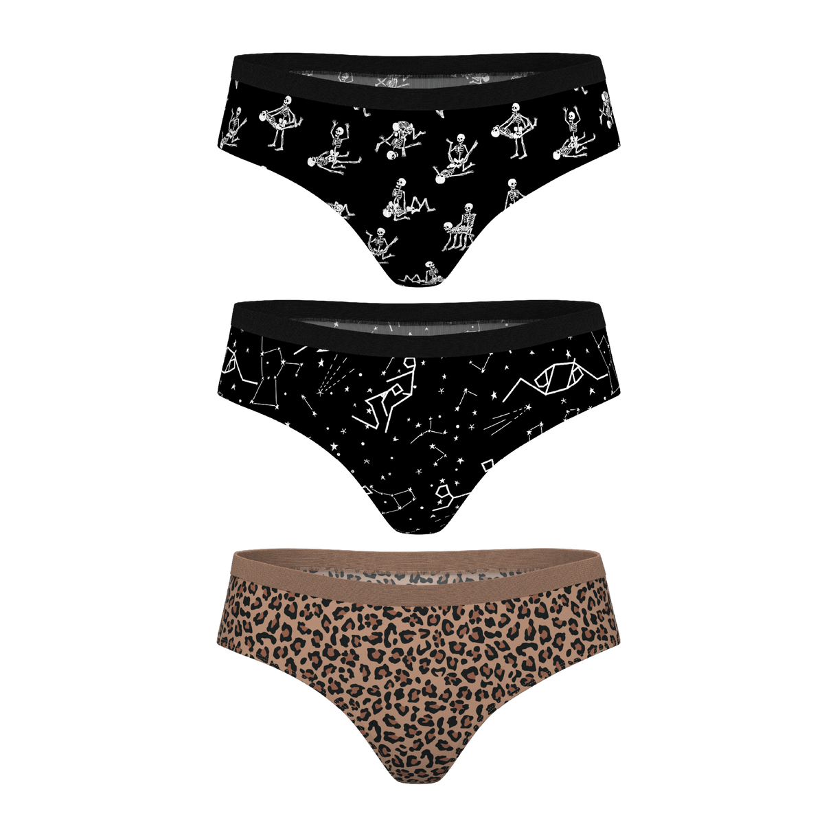 The Naughty Bests | Cheeky Underwear 3 Pack - Shinesty