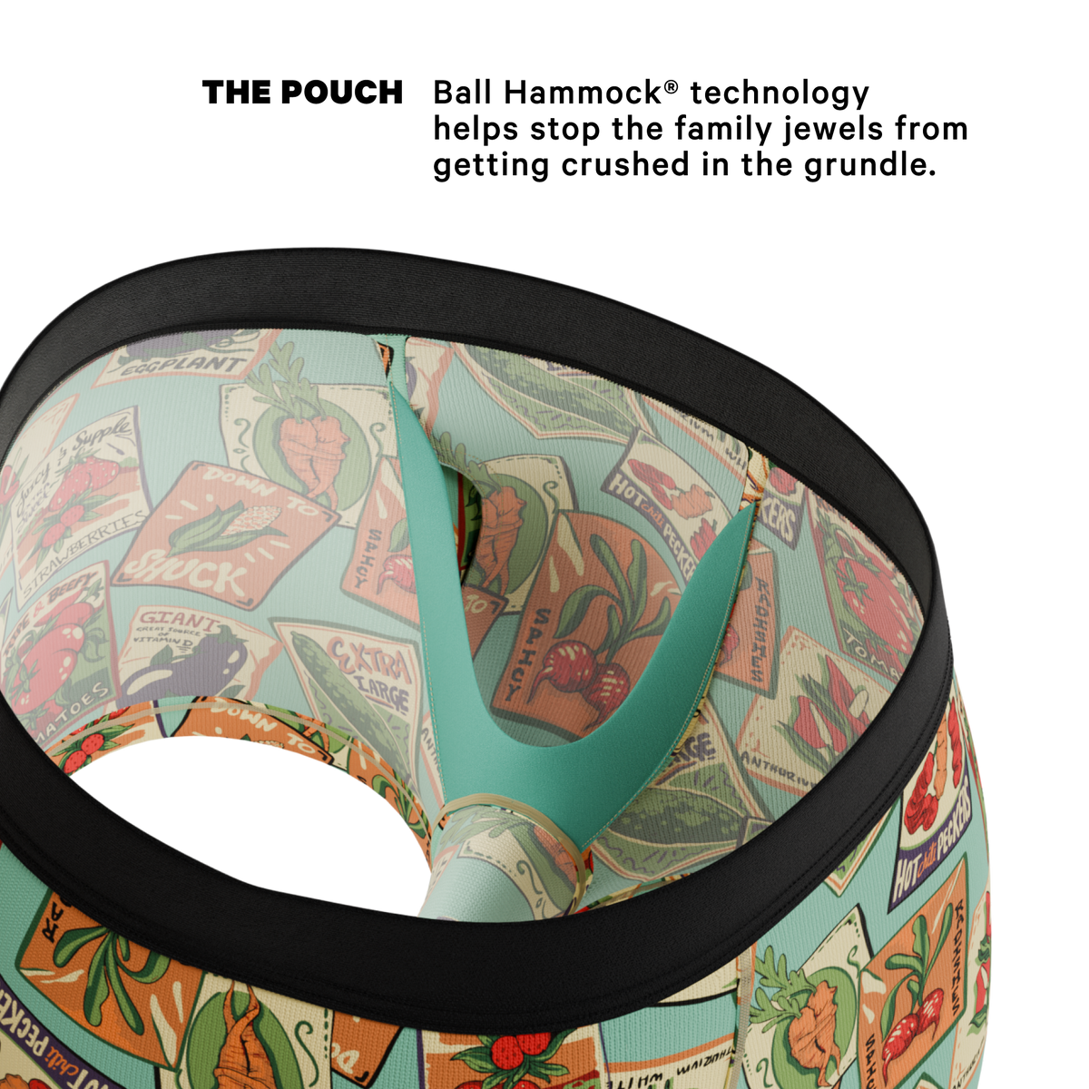The Need For Seed | Seed Packet Ball Hammock® Pouch Trunks Underwear - Shinesty