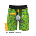 The Nice Piece Of Grass | Gardening Hose Ball Hammock® Boxer - Long Leg - Shinesty