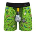 The Nice Piece Of Grass | Gardening Hose Ball Hammock® Pouch Underwear With Fly - Shinesty