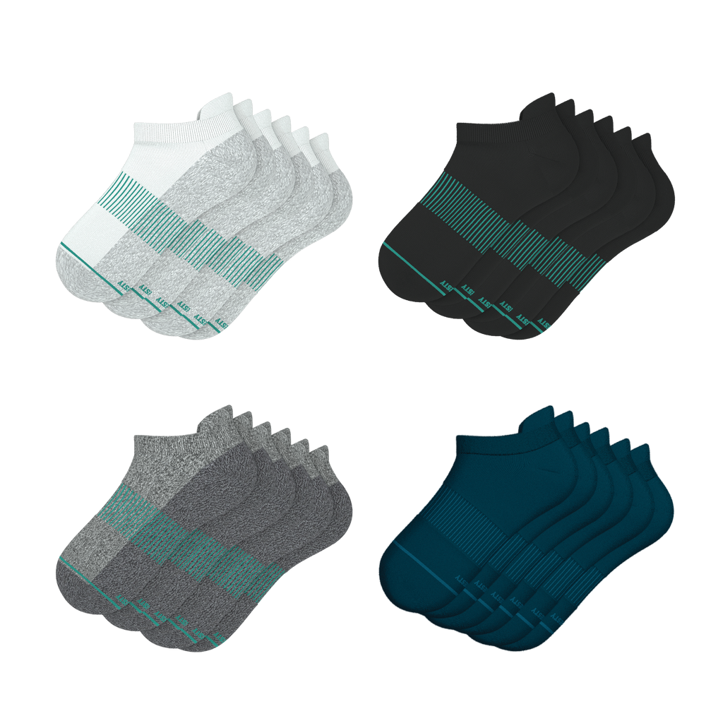 The Normal Dude | Heel Hammock™ Ankle Socks 12 Pack - Shinesty