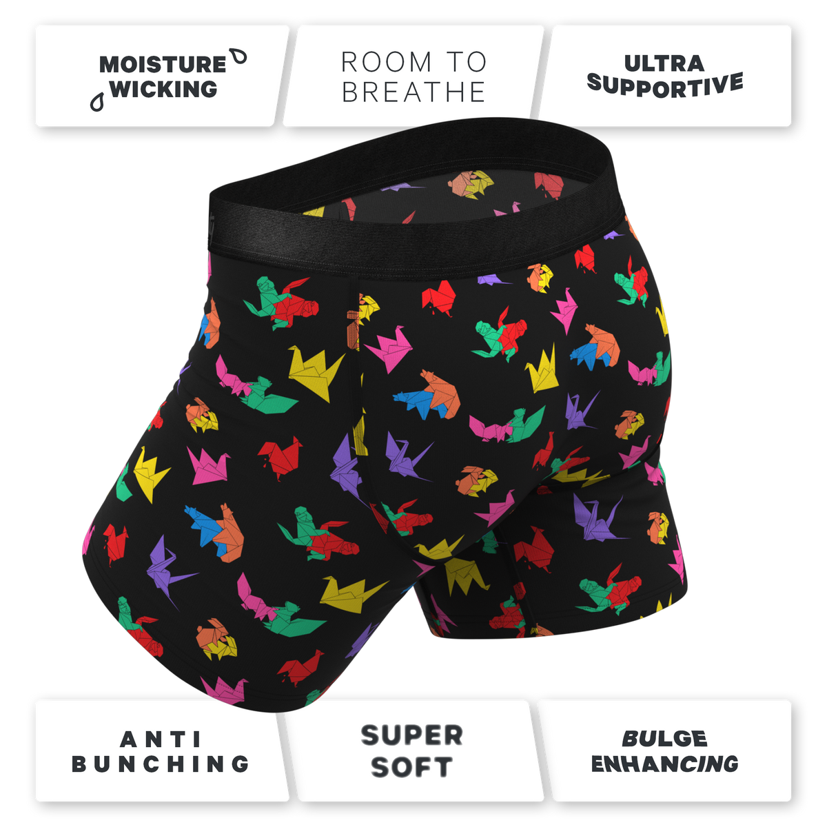 The Fold Fashioned | Origami Ball Hammock® Pouch Underwear - Shinesty
