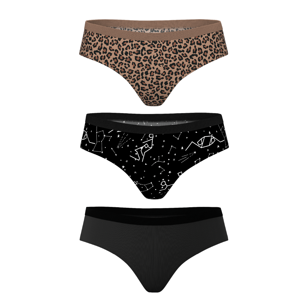 The One Of Each | Cheeky Underwear 3 Pack - Shinesty