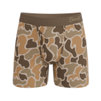 The Out Of Sight | Light Duck Camo Ball Hammock® Pouch Underwear With Fly - Shinesty