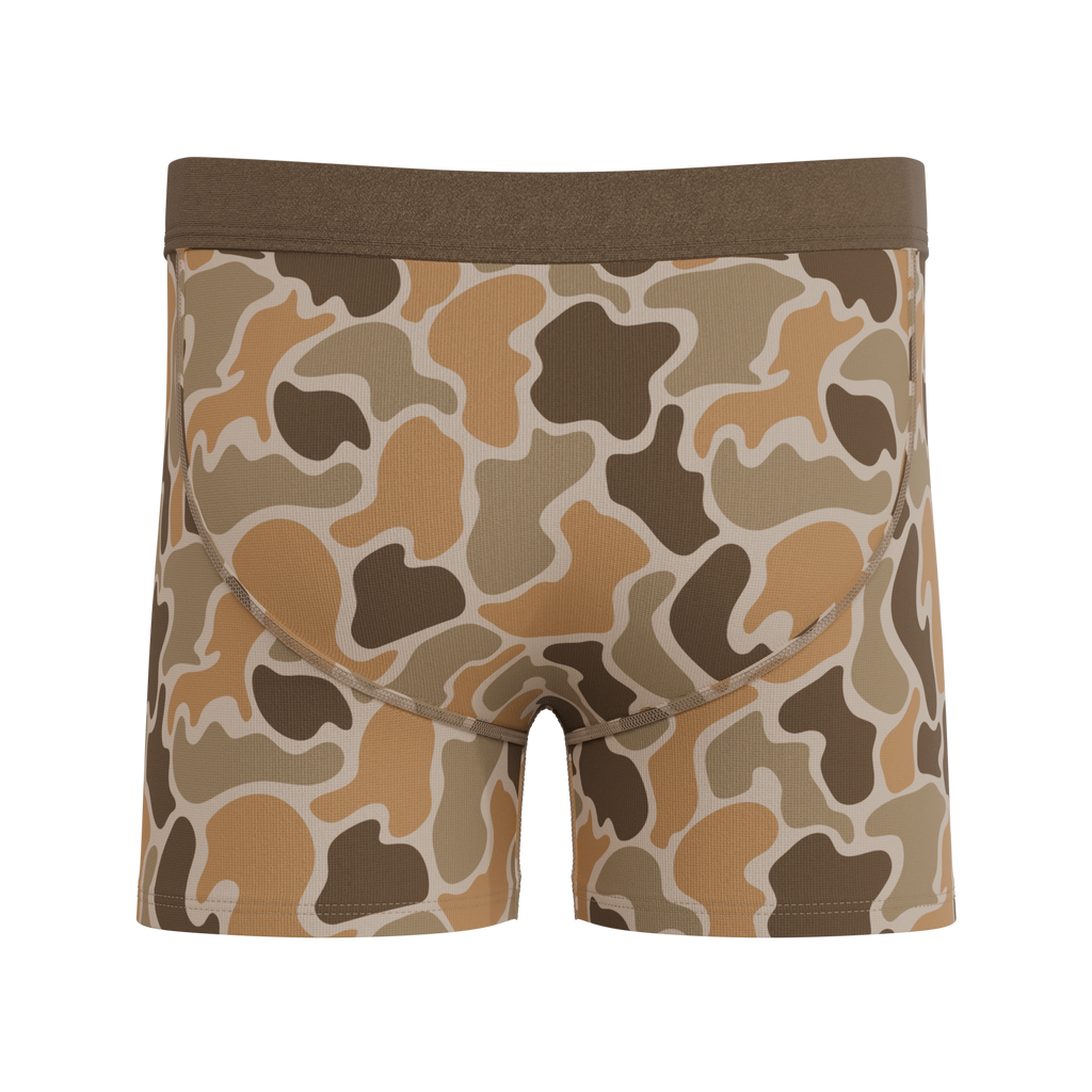 The Out Of Sight | Light Duck Camo Youth Boxer Briefs - Shinesty
