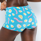 The Wakey Wakey | Eggs and Bacon Modal Boyshort Underwear - Shinesty