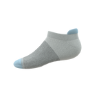 The Pacific Blue | Tri Color Block Heel Hammock™ Ankle Socks - Shinesty