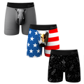 The Panty Dropper | Ball Hammock® Pouch Underwear with Fly 3 Pack - Shinesty