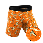 The Paranormal Entitty | Ghost Busts Ball Hammock® Boxer - Long Leg - Shinesty