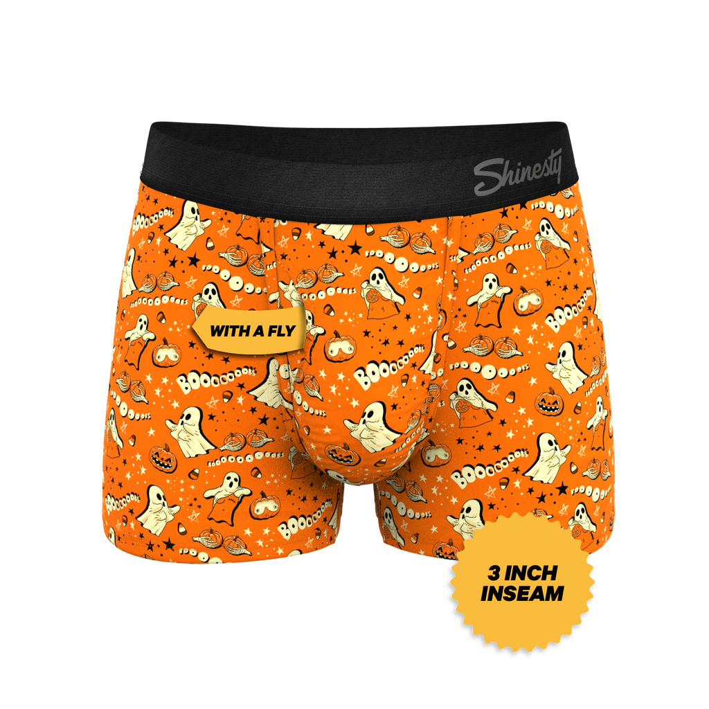 The Paranormal Entitty | Ghost Busts Ball Hammock® Pouch Trunks Underwear - Shinesty