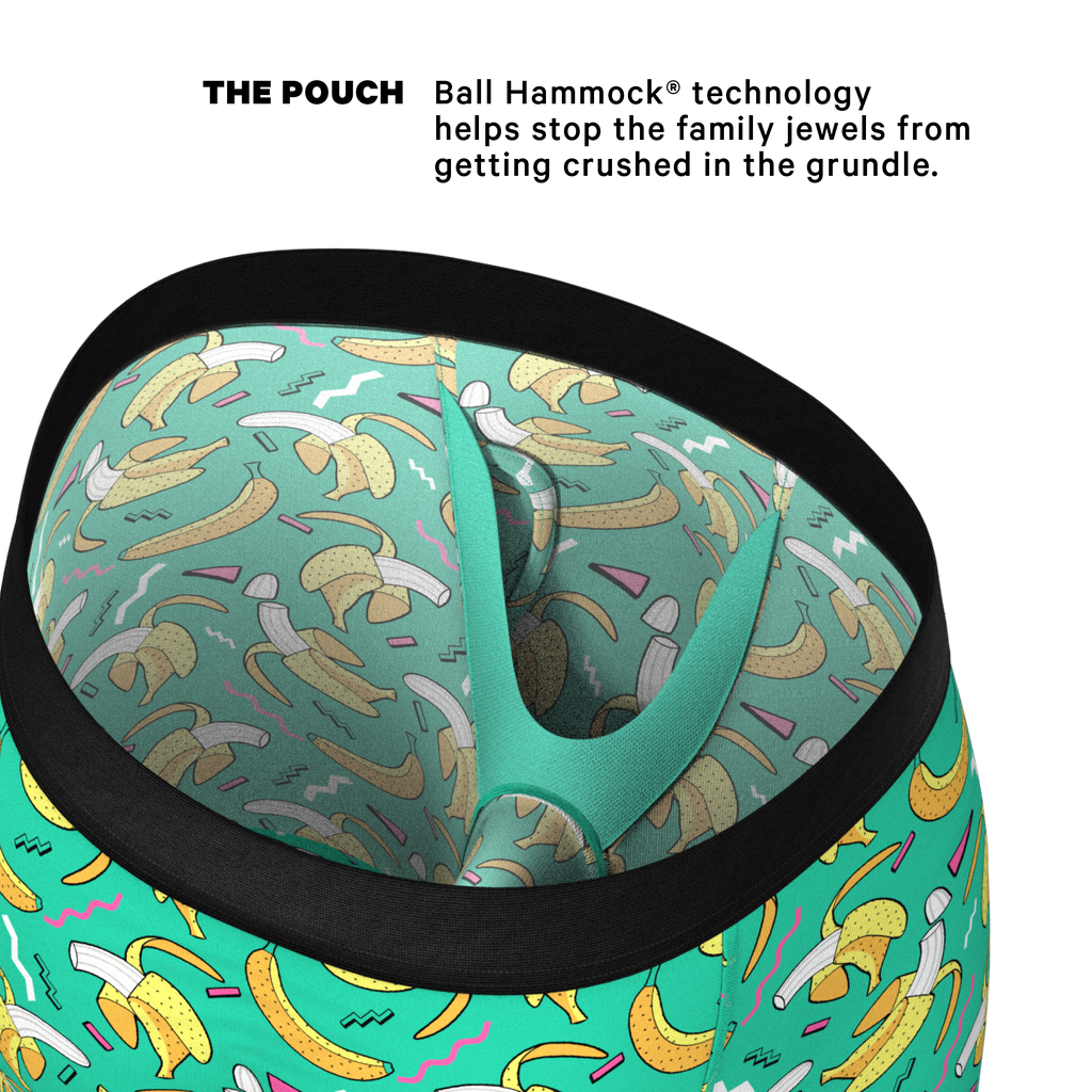 The Peel Deal | Retro Banana Ball Hammock® Boxer - Long Leg - Shinesty