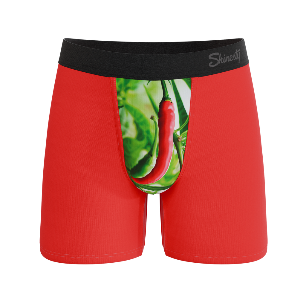 The Picante | Chili Pepper Ball Hammock® Pouch Underwear - Shinesty