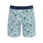 The Pirate's Booty | Naughty Map Ball Hammock® Boxer - Long Leg - Shinesty