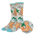 The Pirate's Booty | Naughty Map Heel Hammock™ Crew Socks - Shinesty
