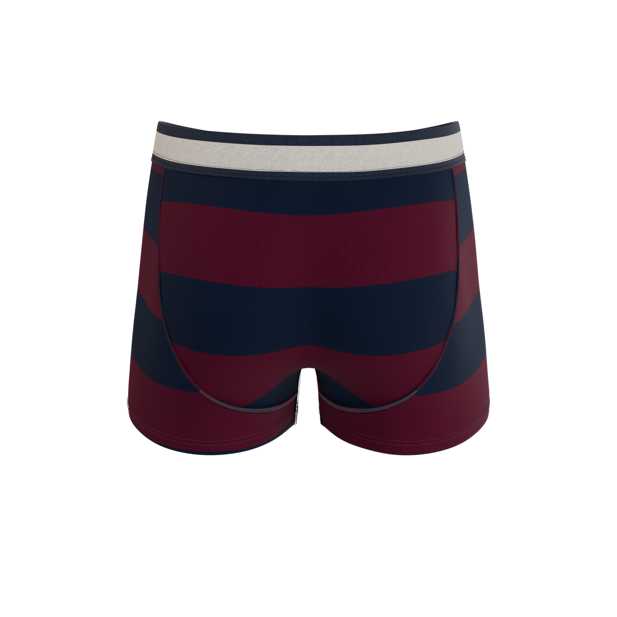The Pitch | Rugby Stripe Ball Hammock® Pouch Trunks Underwear - Shinesty