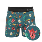 The Pollination Station | Birds and Bees Ball Hammock® Pouch Underwear With Fly - Shinesty