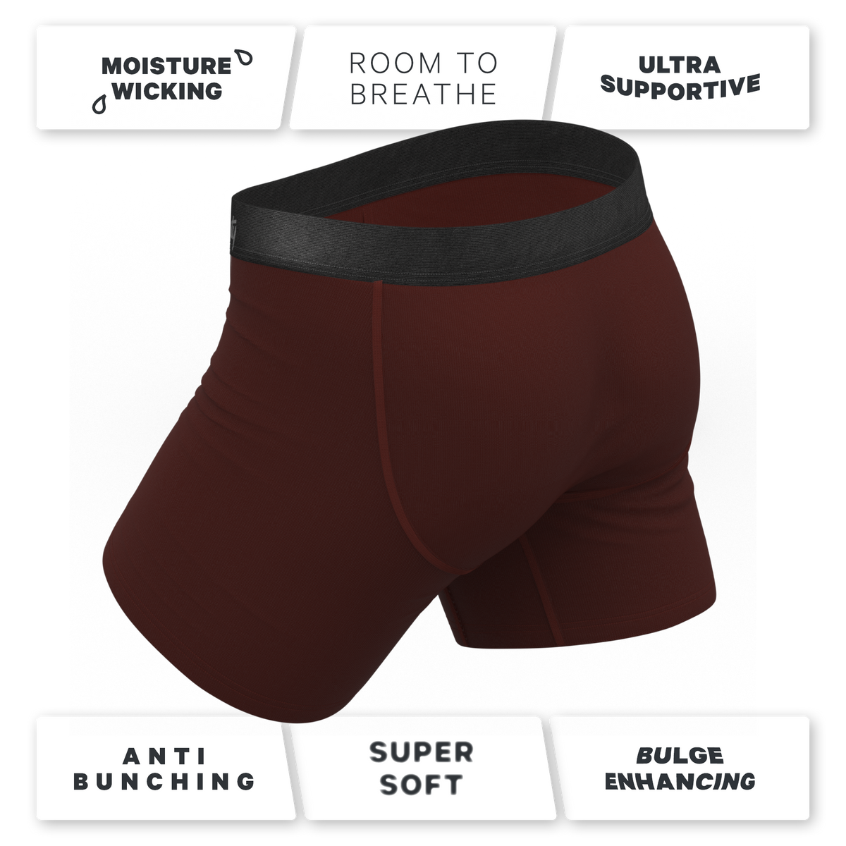 The Pony Express | Horse Ball Hammock® Pouch Underwear With Fly - Shinesty