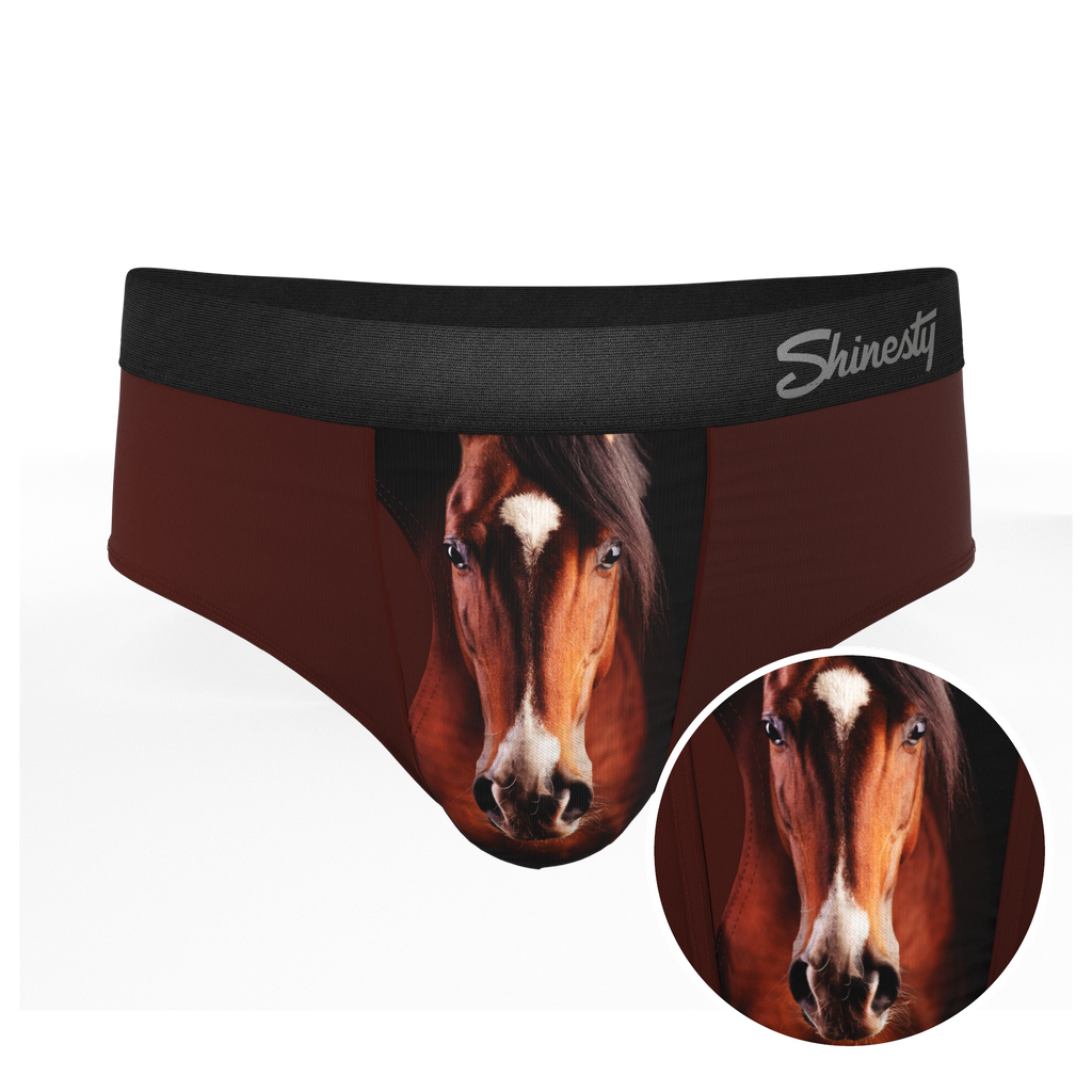 The Pony Express | Horse Ball Hammock® Pouch Underwear Briefs - Shinesty