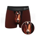 The Pony Express | Horse Ball Hammock® Pouch Trunks Underwear - Shinesty