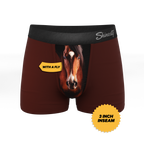 The Pony Express | Horse Ball Hammock® Pouch Trunks Underwear - Shinesty