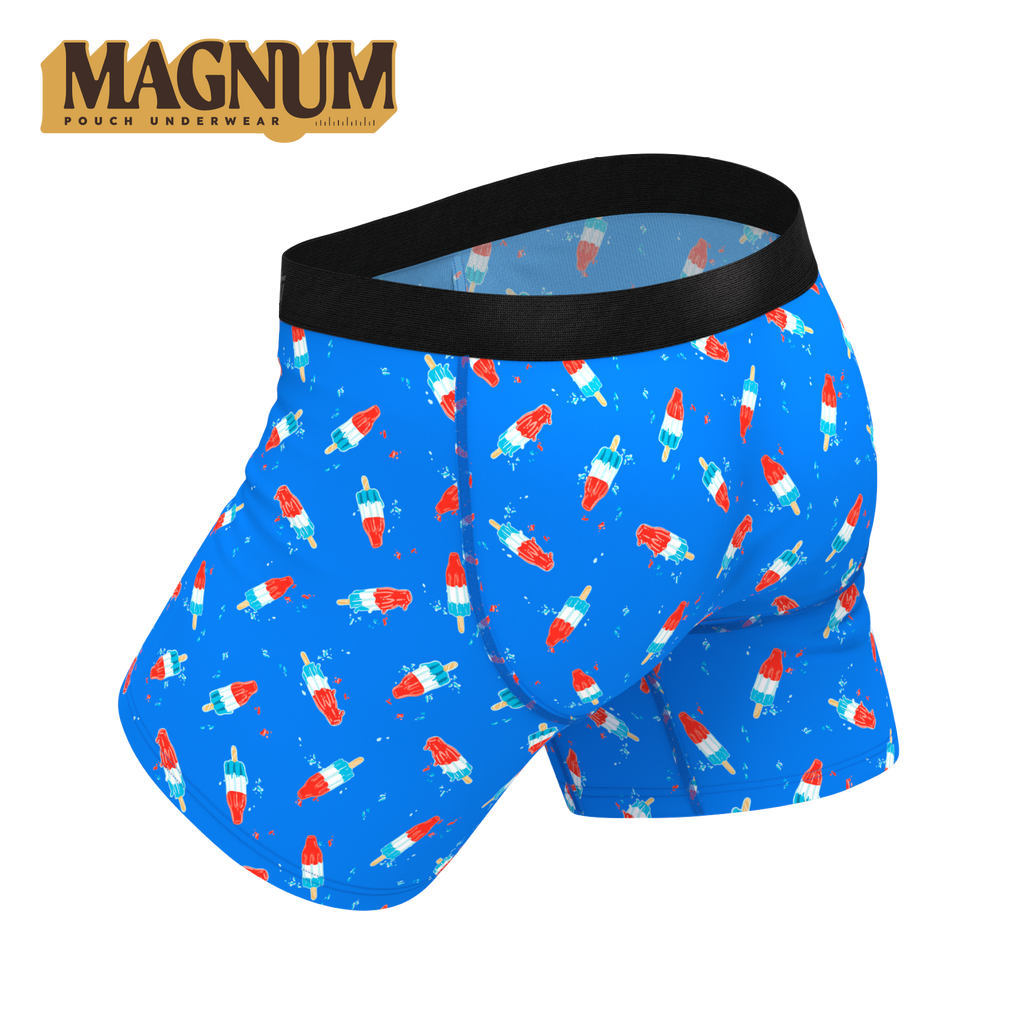 The Popsicle Stick Apex | USA Popsicle Ball Hammock® Magnum Big Pouch Underwear - Shinesty